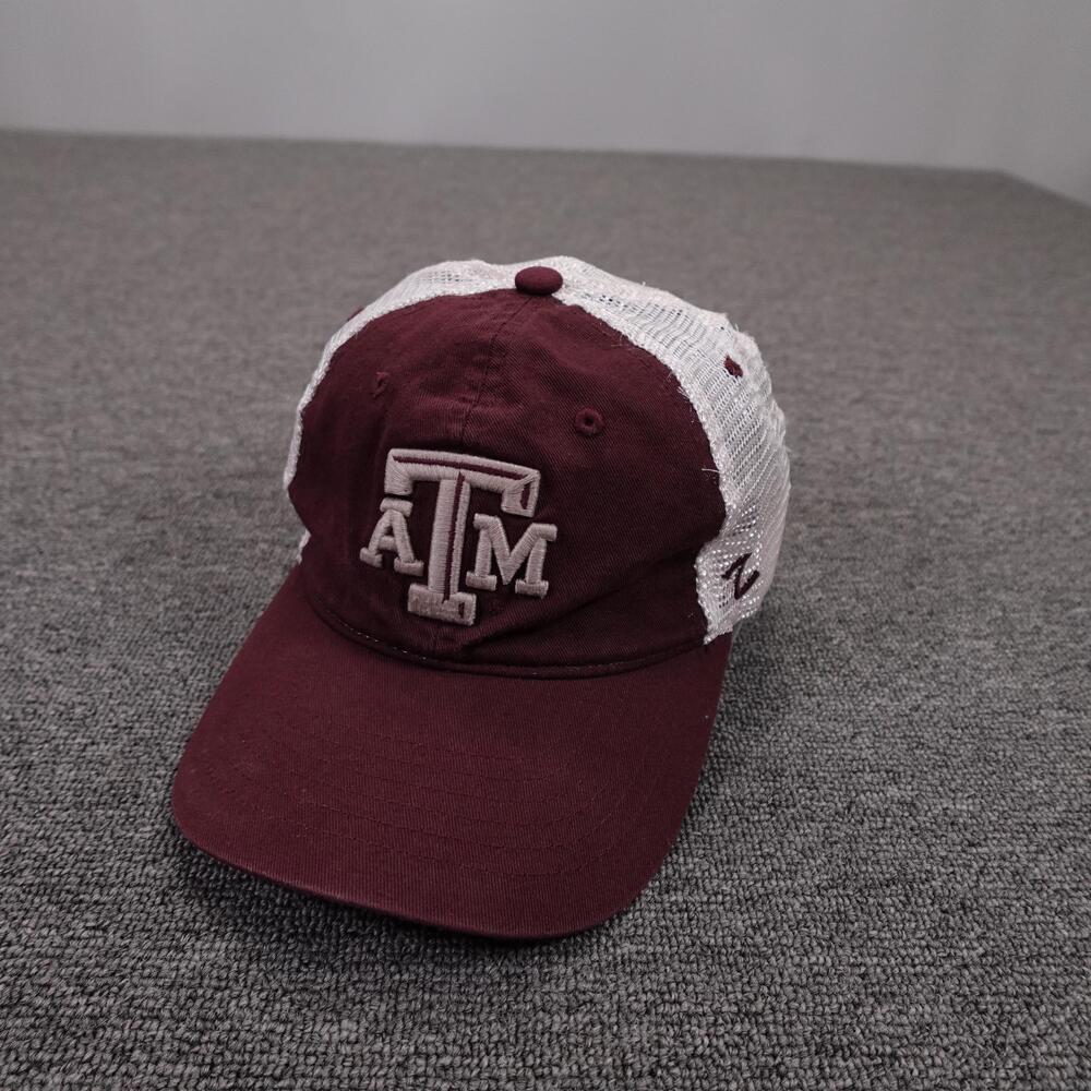 Texas A&M Aggies Hat Cap Snap Back Mens One Size Red NCAA Football Zephyr